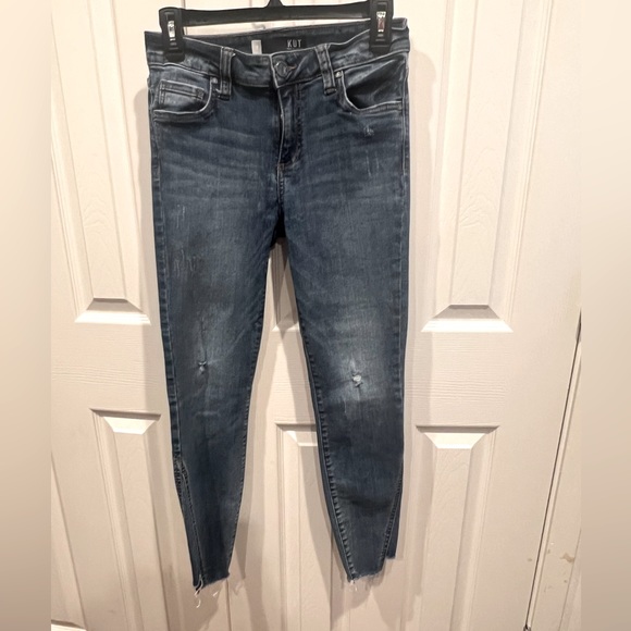 Kut from the Kloth Denim - Kut from the Kloth frayed bottom jeans